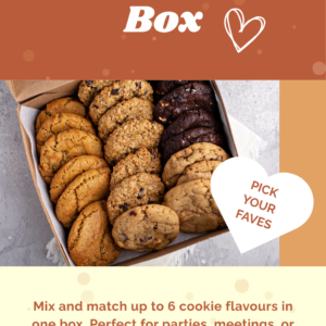 Home og gourmet cookie box